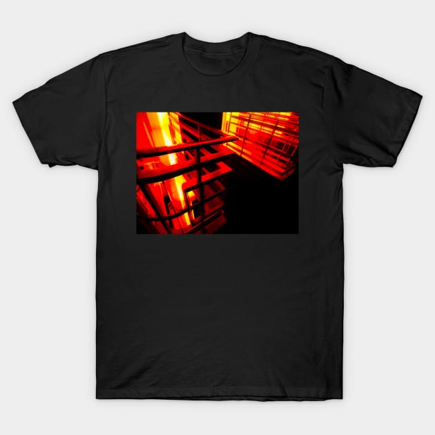 The Heaven or Hell Elevator T-Shirt by PictureNZ